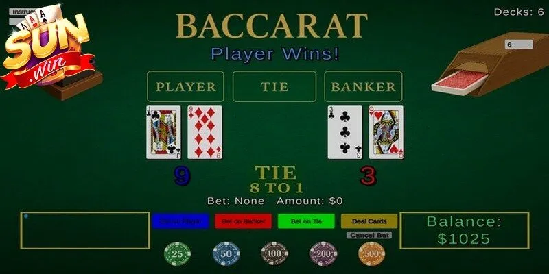 Bí kíp soi cầu bệt baccarat tại Sunwin giúp nâng cao tỷ lệ thắng lớn