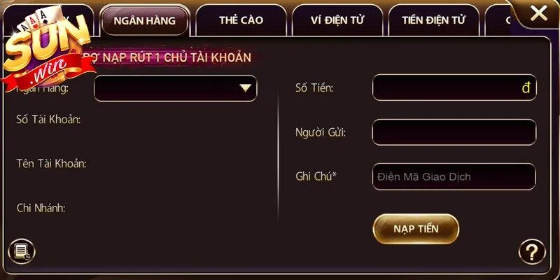 Nạp tiền Sunwin khi nắm rõ mang đến nhiều lợi ích thiết thực cho anh em