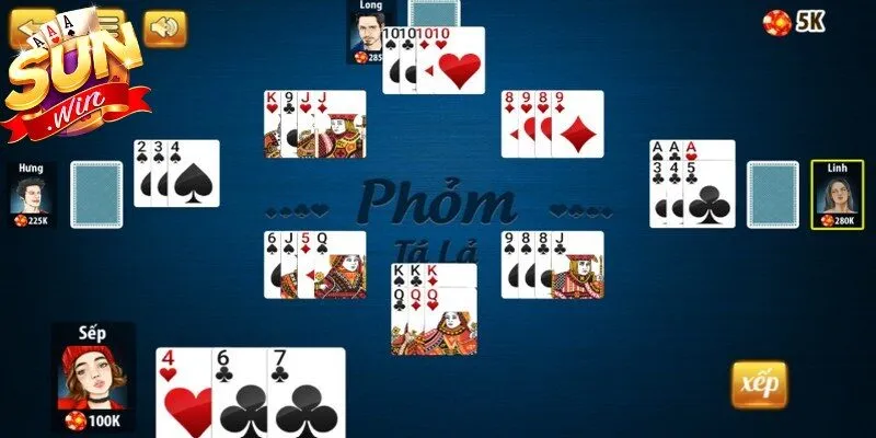 Bí kíp đánh phỏm tại Sunwin hiệu quả từ những cao thủ lâu năm