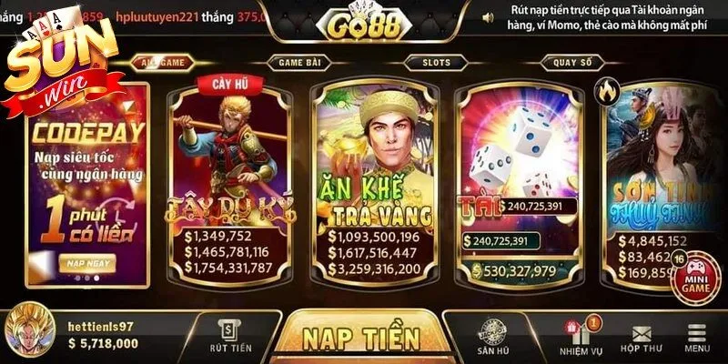 Go88 là một nền tảng có độ ổn định cao, khả năng vận hành mượt mà